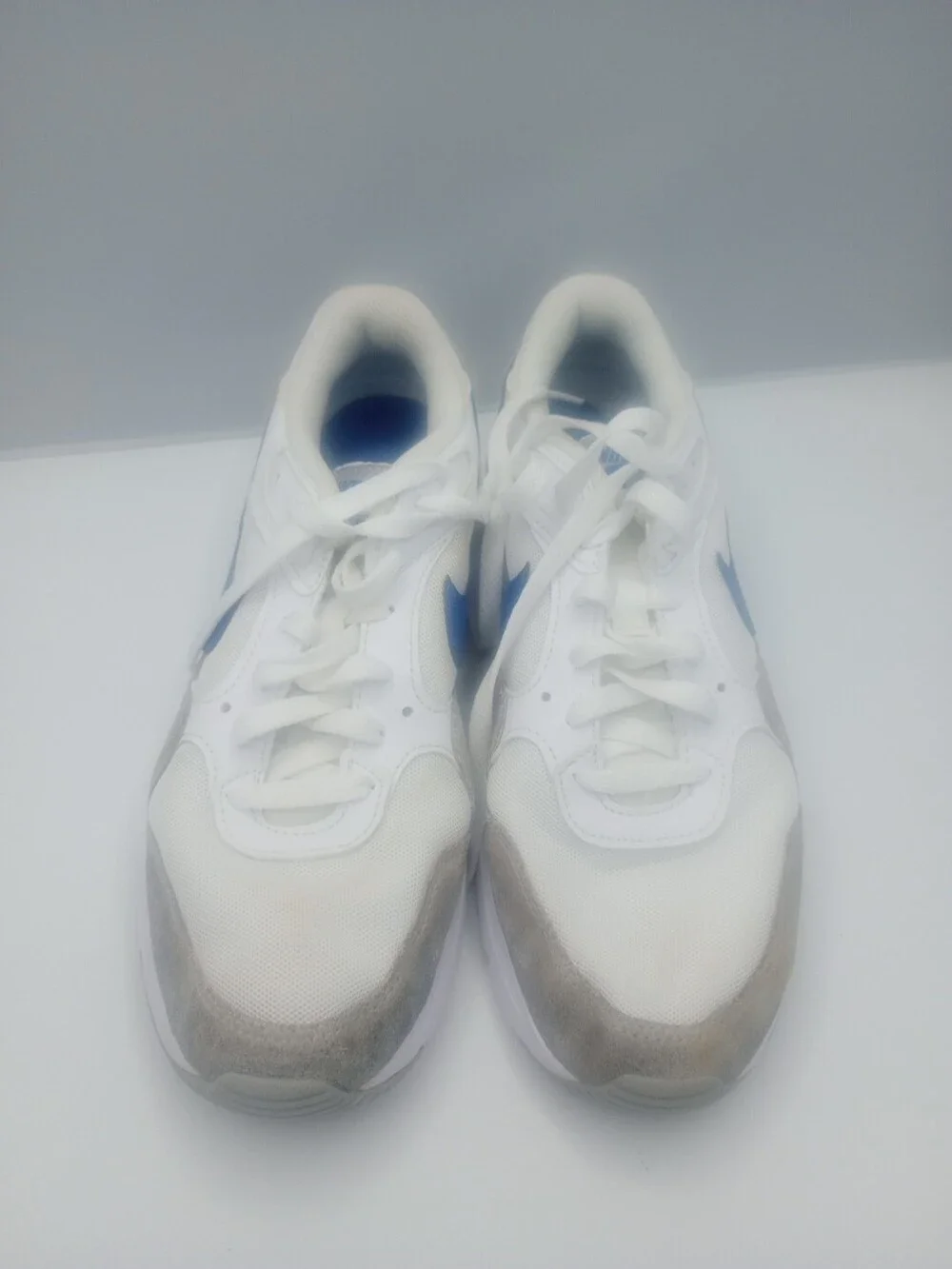 Nike Air Max SC CW4555-101 White /Game Royal-Wolf Grey Blue Men's Shoes Size 8.5
